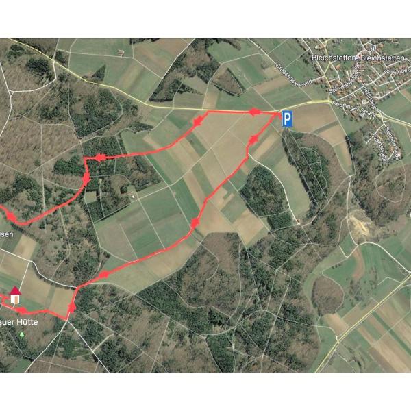 Von Bleichstetten zum Rutschenfelsen
